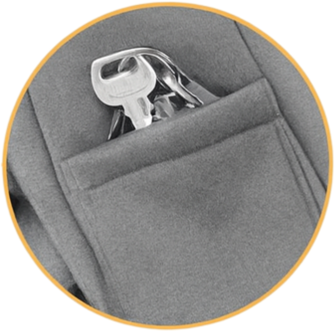 Bolsillo para llaves y celular