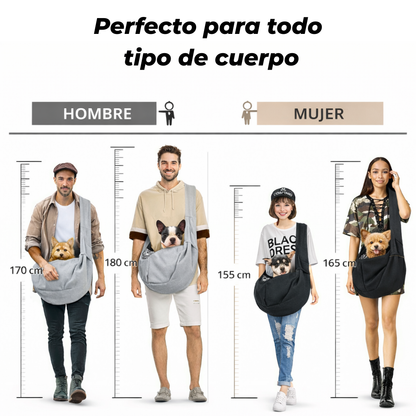 Pet Pocket – Porta Perrito Seguro, Suave y Estable