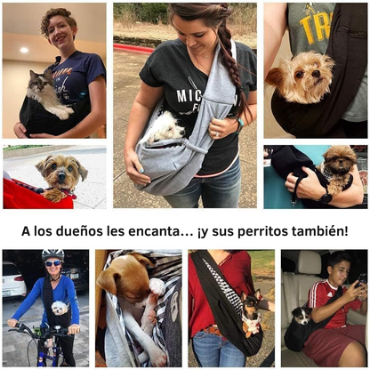 Pet Pocket – Porta Perrito Seguro, Suave y Estable